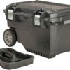 CRAFTSMAN 29-in. Rolling Tool Box with Wheels, Black, Plastic, Lockable (CMST24800)