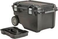 CRAFTSMAN 29-in. Rolling Tool Box with Wheels, Black, Plastic, Lockable (CMST24800)