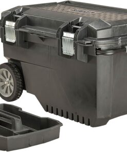 CRAFTSMAN 29-in. Rolling Tool Box with Wheels, Black, Plastic, Lockable (CMST24800)