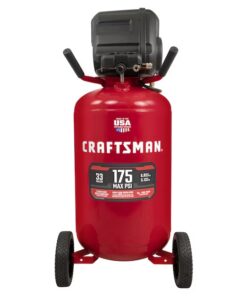 CRAFTSMAN CMXECXM331 33-Gallon Portable Electric 175 PSI Vertical Air Compressor