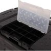CRAFTSMAN Rolling Tool Box with Wheels, Includes Organizers and Trays, Heavy Duty Plastic, Lockable, 15.2 Inch (CMST33026)
