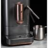 Cafe Affetto Automatic Stainless steel Programmable Wi-Fi Espresso Machine with Drip Tray ( Matte Black )