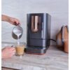Cafe Affetto Automatic Stainless steel Programmable Wi-Fi Espresso Machine with Drip Tray ( Matte Black )