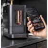 Cafe Affetto Automatic Stainless steel Programmable Wi-Fi Espresso Machine with Drip Tray ( Matte Black )