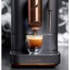Cafe Affetto Automatic Stainless steel Programmable Wi-Fi Espresso Machine with Drip Tray ( Matte Black )