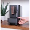 Cafe Affetto Automatic Stainless steel Programmable Wi-Fi Espresso Machine with Drip Tray ( Matte Black )