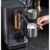 Cafe Affetto Automatic Stainless steel Programmable Wi-Fi Espresso Machine with Drip Tray ( Matte Black )