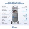 California Air Tools 20015HP 20 Gal. 1.5 HP Ultra Quiet High Pressure Electric Air Compressor