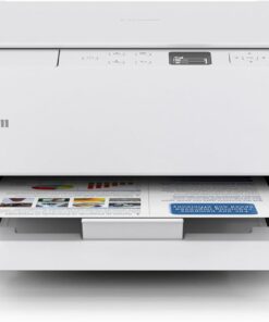 Canon PIXMA TS6520 Wireless Color Inkjet Printer for Duplex Printing, White – Home Printer with Copier/Scanner, 1.42” OLED Display, Intuitive Control Panel, Compact Design