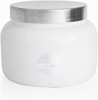 Capri Blue Volcano Scented Candles - Luxury Glass Jar Candles for Home Scented with Tropical Fruit & Sugared Citrus - Soy Wax Blend - Capri Blue Volcano - Jumbo White Color (48 oz)