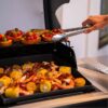 Charbroil Commercial Series Grill and Griddle Combo Stainless Steel 2 -Burner Infrared Liquid Propane and Natural Gas Grill