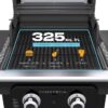 Charbroil Commercial Series Grill and Griddle Combo Stainless Steel 2 -Burner Infrared Liquid Propane and Natural Gas Grill