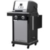 Charbroil Commercial Series Grill and Griddle Combo Stainless Steel 2 -Burner Infrared Liquid Propane and Natural Gas Grill