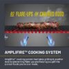Charbroil Commercial Series Grill and Griddle Combo Stainless Steel 2 -Burner Infrared Liquid Propane and Natural Gas Grill