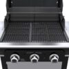 Charbroil Commercial Series Grill and Griddle Combo Stainless Steel 3 -Burner Infrared Liquid Propane and Natural Gas Grill