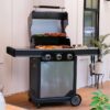 Charbroil Commercial Series Grill and Griddle Combo Stainless Steel 3 -Burner Infrared Liquid Propane and Natural Gas Grill