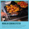 Charbroil Commercial Series Grill and Griddle Combo Stainless Steel 3 -Burner Infrared Liquid Propane and Natural Gas Grill