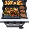 Charbroil Commercial Series Grill and Griddle Combo Stainless Steel 3 -Burner Infrared Liquid Propane and Natural Gas Grill