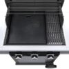 Charbroil Commercial Series Grill and Griddle Combo Stainless Steel 3 -Burner Infrared Liquid Propane and Natural Gas Grill