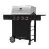 Charbroil Performance Series Black and Silver 4 -Burner Liquid Propane Gas Grill