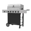 Charbroil 463219125 Performance Series Black and Silver 5 -Burner Liquid Propane Gas Grill 1 -Side Burner