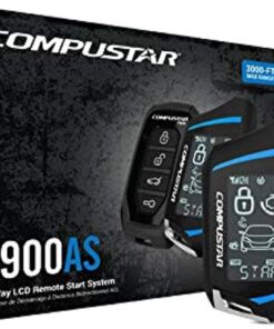 Compustar CS7900-AS All-in-One 2-Way Remote Start and Alarm Bundle w/ 3000 Feet Range