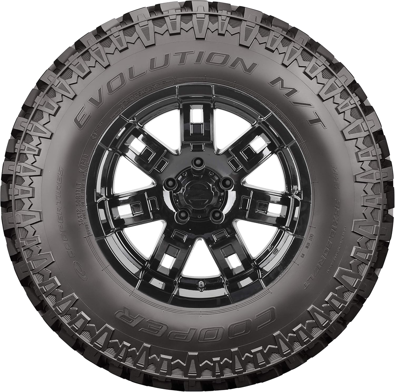 Cooper Evolution M T All-Terrain Tire, 35X12.50R15LT 113Q, Set of 15 Cooper Evolution M/T All-Terrain Tire, 35X12.50R15LT 113Q, Set of 1