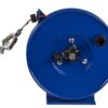 Coxreels SDHL-200 Static Discharge Hand Crank Cable Reel: 200' cable,Blue,3/32" Ø, less cable