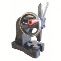 DAYTON 4Z328 Arbor Press: 1 ton Force in Tons, 8 in Swing (In.), 5-3/4 x 4-1/4 in, 45/64 to 1-27/64 in