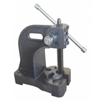 DAYTON 5Z077 Arbor Press: 4 ton Force in Tons, 16 3/4 in Swing (In.), 10 x 10-1/4 in, 3/4 to 2-3/4 in