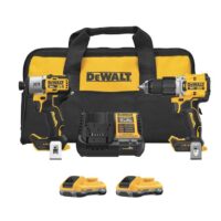 DEWALT 20-volt max 2 -Tool Brushless Power Tool Combo Kit with Soft Case ( 2 -Batteries Included and Charger Included )