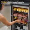 EAST OAK 30-inch Electric Smoker, Outdoor Smoker with Convenient Side Wood Chip Loader, 725 Sq Inches of Cooking, Digital Control and 4 Removable Racks for Outdoor Kitchen, BBQ, Backyard, Black EAST OAK 30-inch Electric Smoker, Outdoor Smoker with Convenient Side Wood Chip Loader, 725 Sq Inches of Cooking, Digital Control and 4 Removable Racks for Outdoor Kitchen, BBQ, Backyard, Black