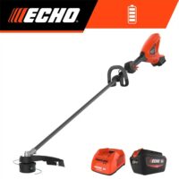 ECHO DSRM-225R2 56V 16 in. Brushless Cordless Battery Carbon Fiber Shaft String Trimmer w/ Speed-Feed 400 & 5.0 Ah Battery/Rapid Charger