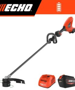 ECHO DSRM-225R2 56V 16 in. Brushless Cordless Battery Carbon Fiber Shaft String Trimmer w/ Speed-Feed 400 & 5.0 Ah Battery/Rapid Charger