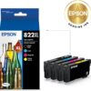 Epson 822 DURABrite Ultra Ink High Capacity Black & Color Cartridge Combo Pack (T822XL-XCS) Works with Workforce Pro WF-3820, WF-3823, WF-4820, WF-4830, WF-4833, WF-4834 Epson 822 DURABrite Ultra Ink High Capacity Black & Color Cartridge Combo Pack (T822XL-XCS) Works with Workforce Pro WF-3820, WF-3823, WF-4820, WF-4830, WF-4833, WF-4834