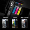 Epson 822 DURABrite Ultra Ink High Capacity Black & Color Cartridge Combo Pack (T822XL-XCS) Works with Workforce Pro WF-3820, WF-3823, WF-4820, WF-4830, WF-4833, WF-4834 Epson 822 DURABrite Ultra Ink High Capacity Black & Color Cartridge Combo Pack (T822XL-XCS) Works with Workforce Pro WF-3820, WF-3823, WF-4820, WF-4830, WF-4833, WF-4834