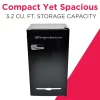 Frigidaire 3.2 Cu. ft. Retro Compact Refrigerator with Side Bottle Opener EFR376, Black Frigidaire 3.2 Cu. ft. Retro Compact Refrigerator with Side Bottle Opener EFR376, Black