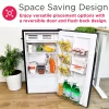 Frigidaire 3.2 Cu. ft. Retro Compact Refrigerator with Side Bottle Opener EFR376, Black Frigidaire 3.2 Cu. ft. Retro Compact Refrigerator with Side Bottle Opener EFR376, Black