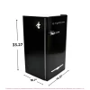 Frigidaire 3.2 Cu. ft. Retro Compact Refrigerator with Side Bottle Opener EFR376, Black Frigidaire 3.2 Cu. ft. Retro Compact Refrigerator with Side Bottle Opener EFR376, Black