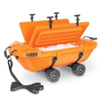GoSports Orange 40 Quart(s) Hard Insulated Wheeled Chest cooler