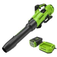 Greenworks 60V 630 CFM 170 MPH Leaf Blower with 2.5 Ah Battery & 3 Amp Charger 2429902