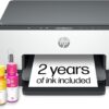 HP Smart Tank 6001 Wireless All-in-One Ink Tank Printer, Scanner, Copier with 2 years of ink included, Best-for-home, Refillable, AI-enabled (2H0B9A)
