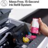 HP Smart Tank 6001 Wireless All-in-One Ink Tank Printer, Scanner, Copier with 2 years of ink included, Best-for-home, Refillable, AI-enabled (2H0B9A)