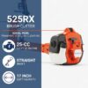 Husqvarna 967175701 525RX 25-cc 2-cycle 17-in Straight Shaft Gas String Trimmer Husqvarna 967175701 525RX 25-cc 2-cycle 17-in Straight Shaft Gas String Trimmer