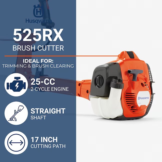 Husqvarna 967175701 525RX 25-cc 2-cycle 17-in Straight Shaft Gas String Trimmer1_11zon Husqvarna 967175701 525RX 25-cc 2-cycle 17-in Straight Shaft Gas String Trimmer