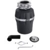 KOHLER 29361-CHR Reckon Continuous feed 3/4-HP Septic Safe Corded Garbage Disposal with Noise Insulation KOHLER 29361-CHR Reckon Continuous feed 3/4-HP Septic Safe Corded Garbage Disposal with Noise Insulation