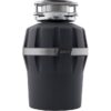 KOHLER 29361-CHR Reckon Continuous feed 3/4-HP Septic Safe Corded Garbage Disposal with Noise Insulation