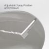 KOHLER PureWash E820 Plastic White Elongated Slow Close Feature Heated Bidet Function Toilet Seat