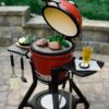 Kamado Joe Joe Jr Black Steel Folding Grill cart