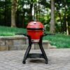 Kamado Joe Joe Jr Black Steel Folding Grill cart
